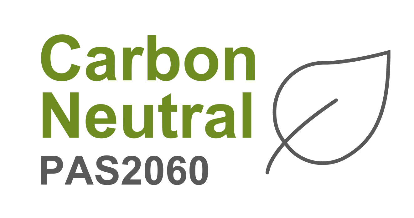 carbon neutral logo, a certification that was awared to Brother Industries UK for our approach to improving our environmental impact